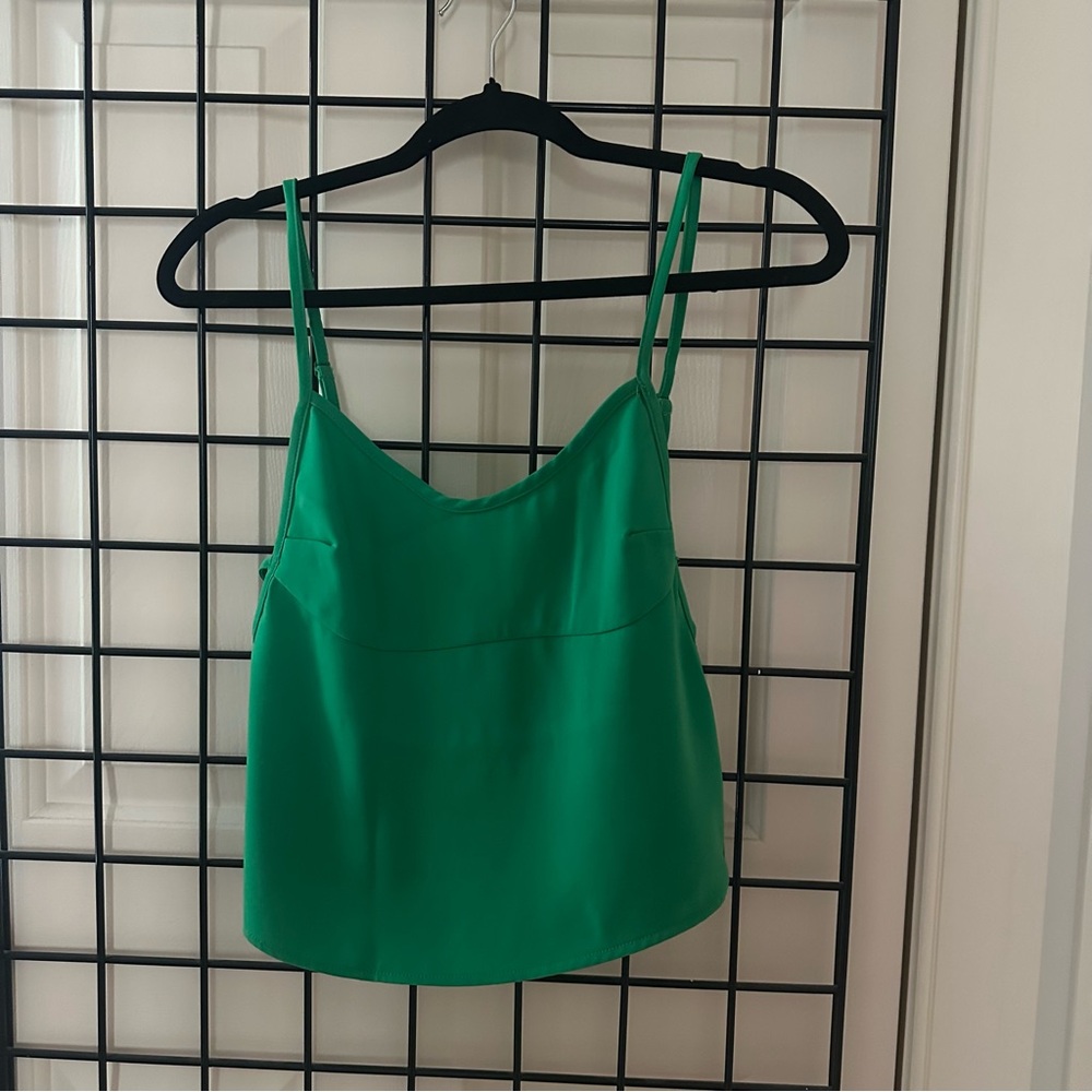 Superdown Vibrant Green Camisole Top